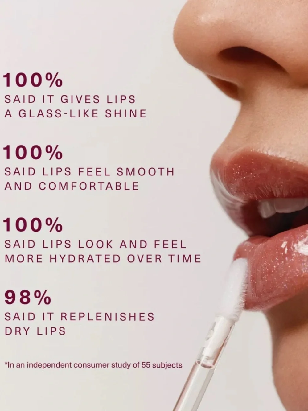 Rare Beauty Positive Light Luminizing Lip Gloss in Glimmer 3.3ml BRAND NEW